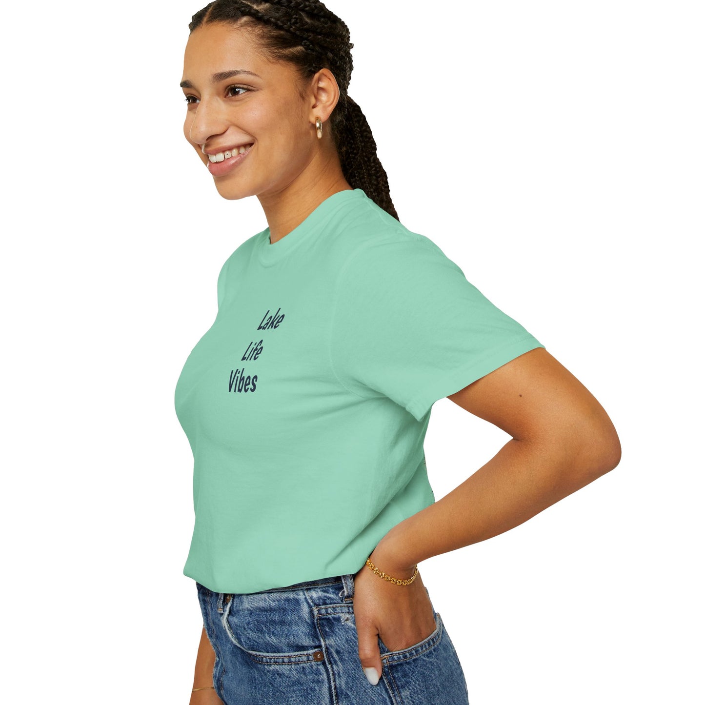 Lake Life Vibes T-Shirt — "Meet Me at the Lake" Graphic Tee