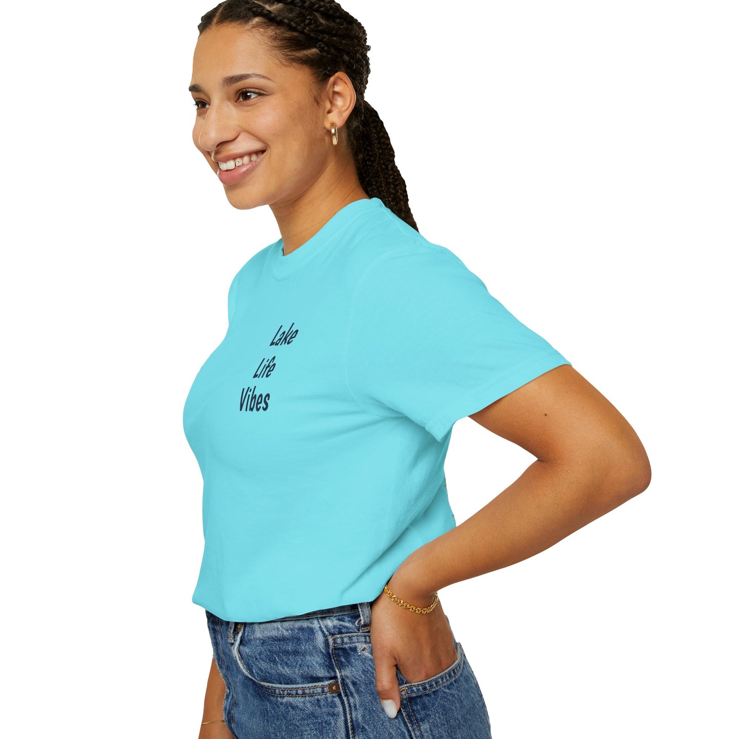 Lake Life Vibes T-Shirt — "Meet Me at the Lake" Graphic Tee