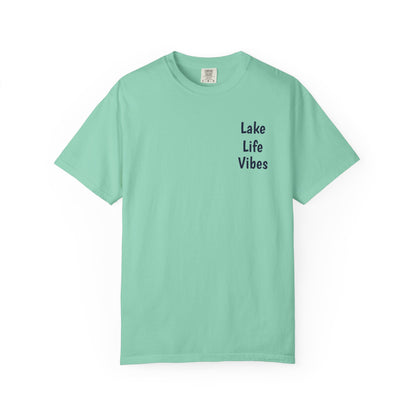 Lake Life Vibes T-Shirt — "Meet Me at the Lake" Graphic Tee