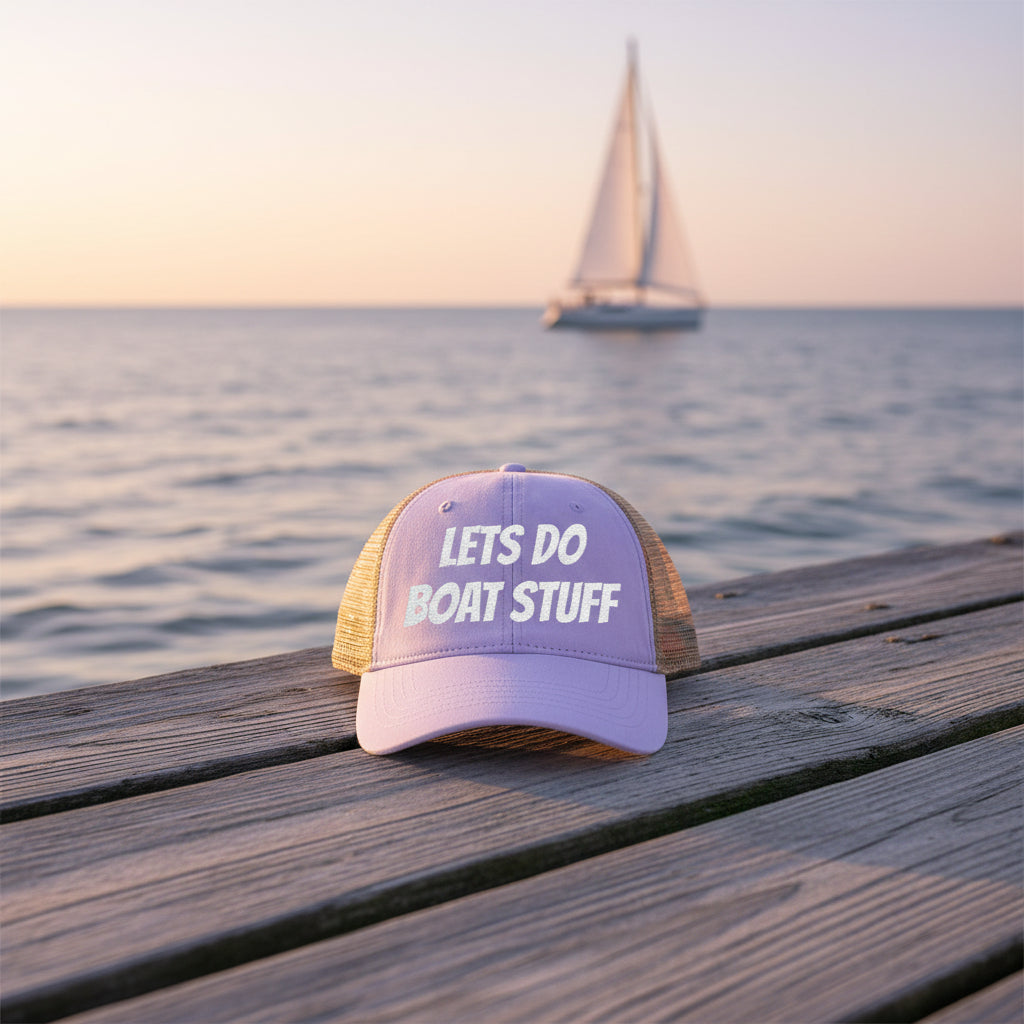 Let's Do Boat Stuff™ Vintage Trucker Hat