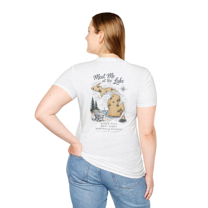 Fresh Coast Energy T-Shirt — Great Lakes Coastal Wave Graphic Tee