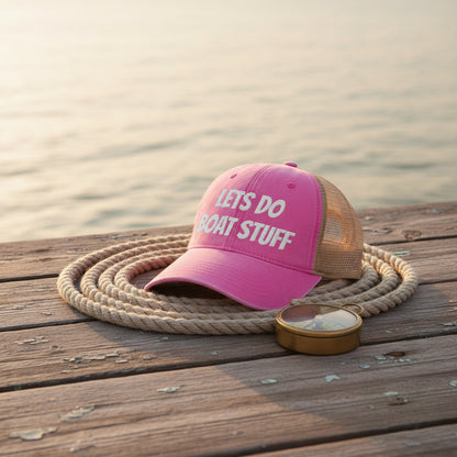 Let's Do Boat Stuff™ Vintage Trucker Hat