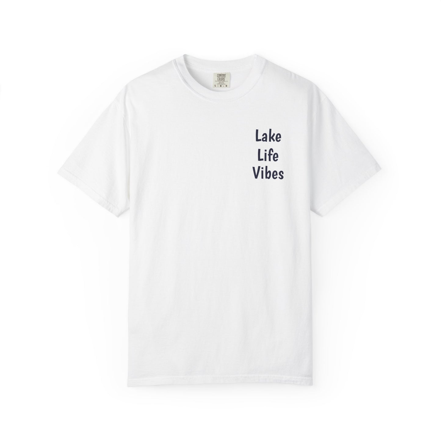 Lake Life Vibes T-Shirt — "Meet Me at the Lake" Graphic Tee