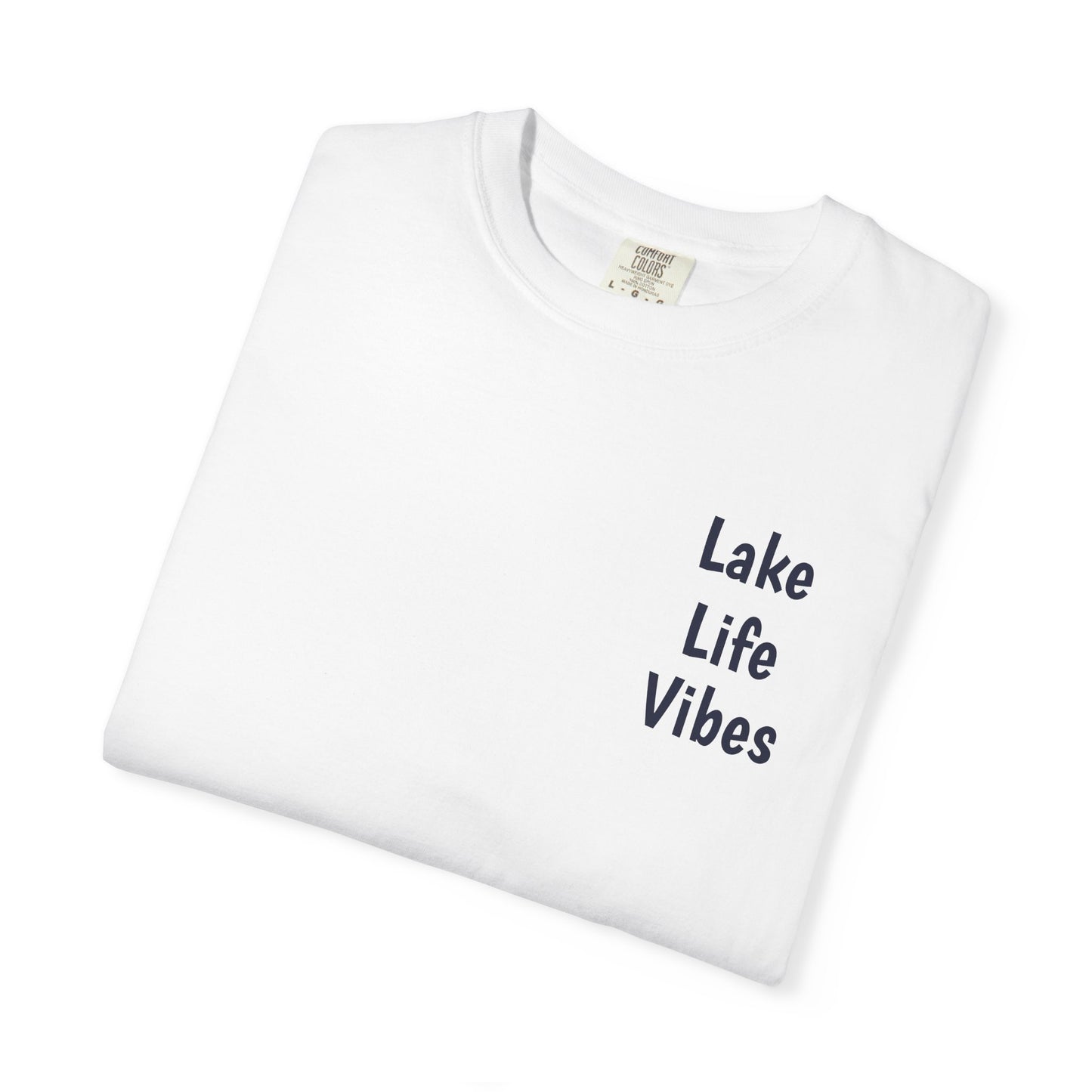 Lake Life Vibes T-Shirt — "Meet Me at the Lake" Graphic Tee