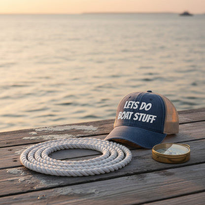 Let's Do Boat Stuff™ Vintage Trucker Hat