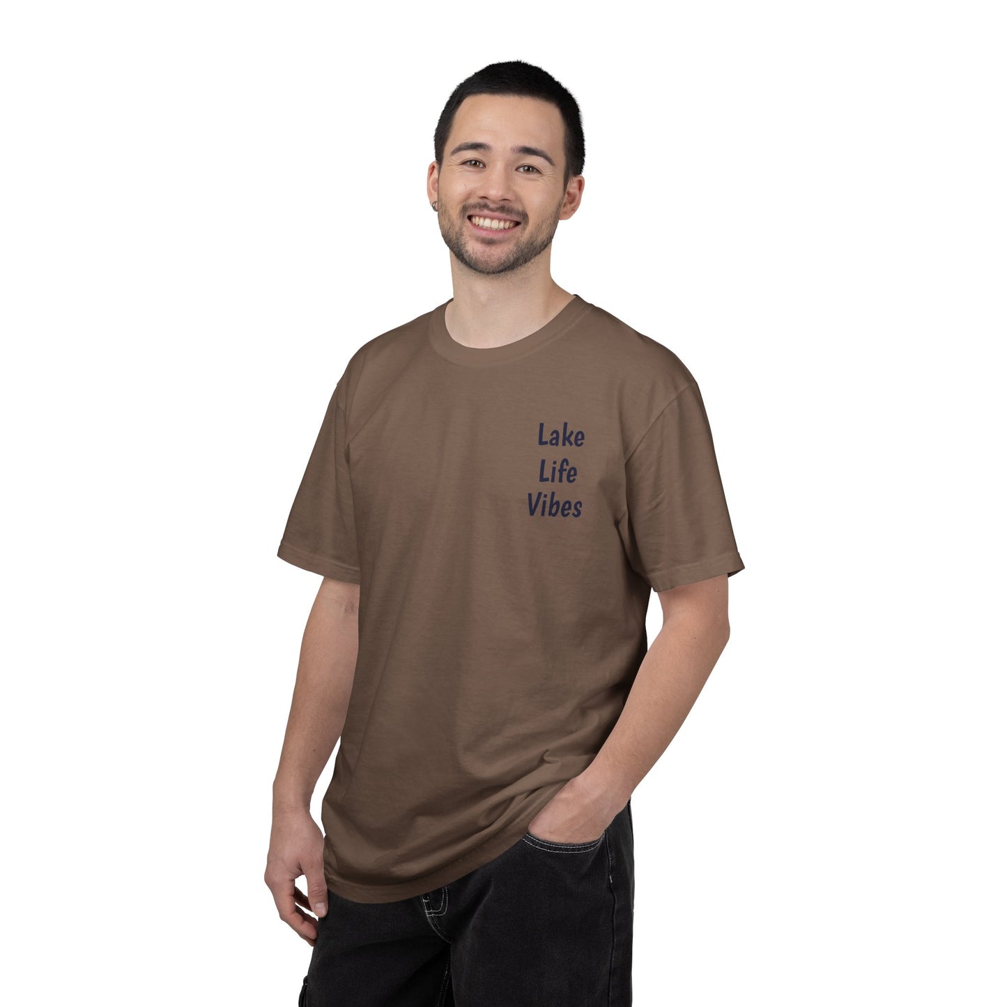 Lake Life Vibes T-Shirt — "Meet Me at the Lake" Graphic Tee
