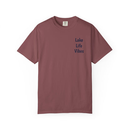 Lake Life Vibes T-Shirt — "Meet Me at the Lake" Graphic Tee