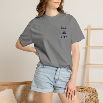 Lake Life Vibes T-Shirt — "Meet Me at the Lake" Graphic Tee