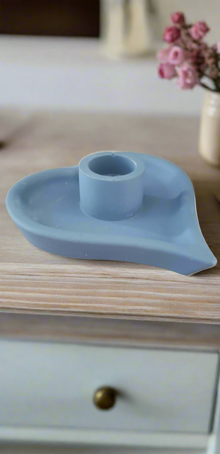 Heart Shaped Taper Candle Holders