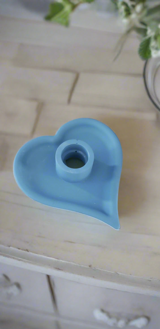 Heart Shaped Taper Candle Holders