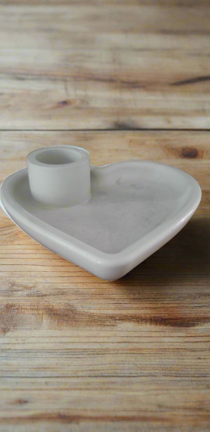 Heart Shaped Taper Candle Holders