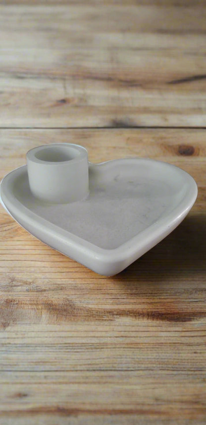 Heart Shaped Taper Candle Holders