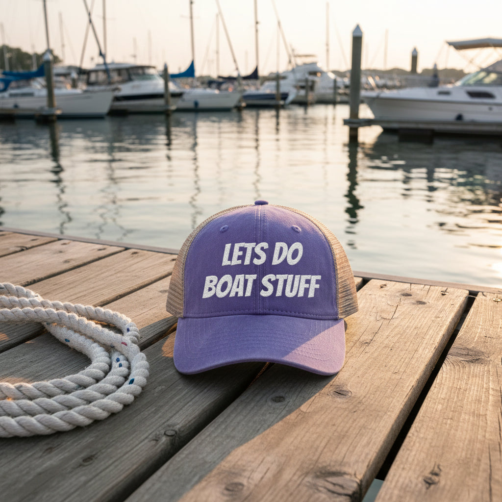 Let's Do Boat Stuff™ Vintage Trucker Hat
