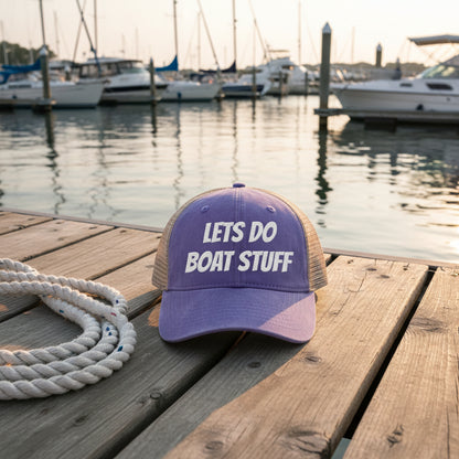 Let's Do Boat Stuff™ Vintage Trucker Hat