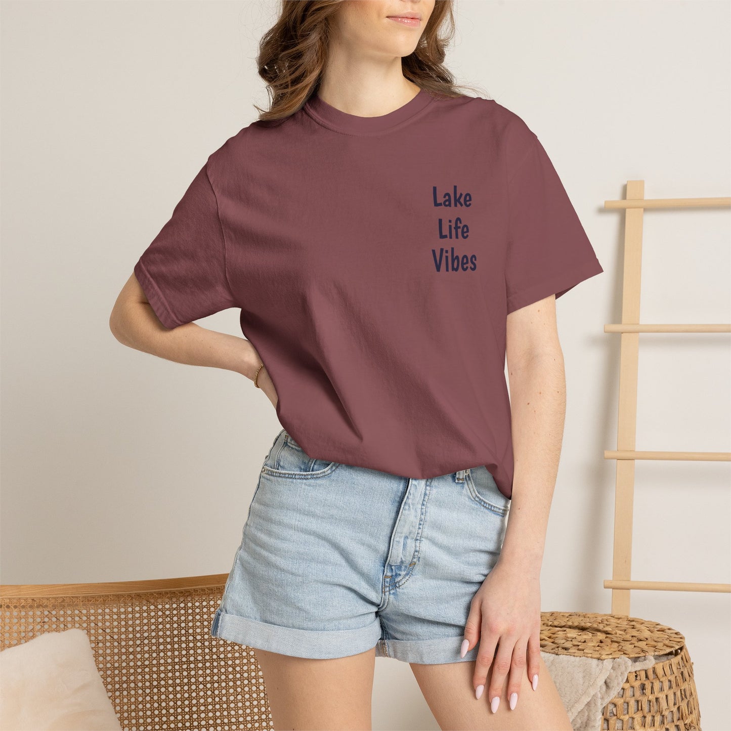 Lake Life Vibes T-Shirt — "Meet Me at the Lake" Graphic Tee