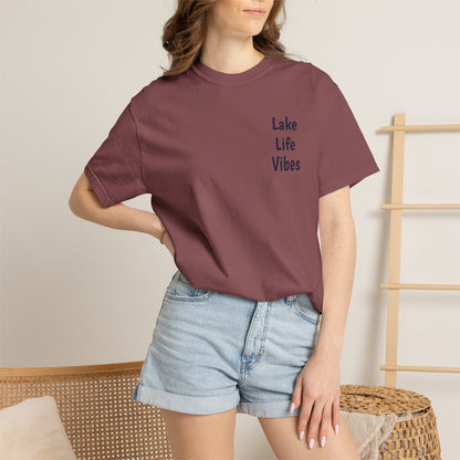Lake Life Vibes T-Shirt — "Meet Me at the Lake" Graphic Tee