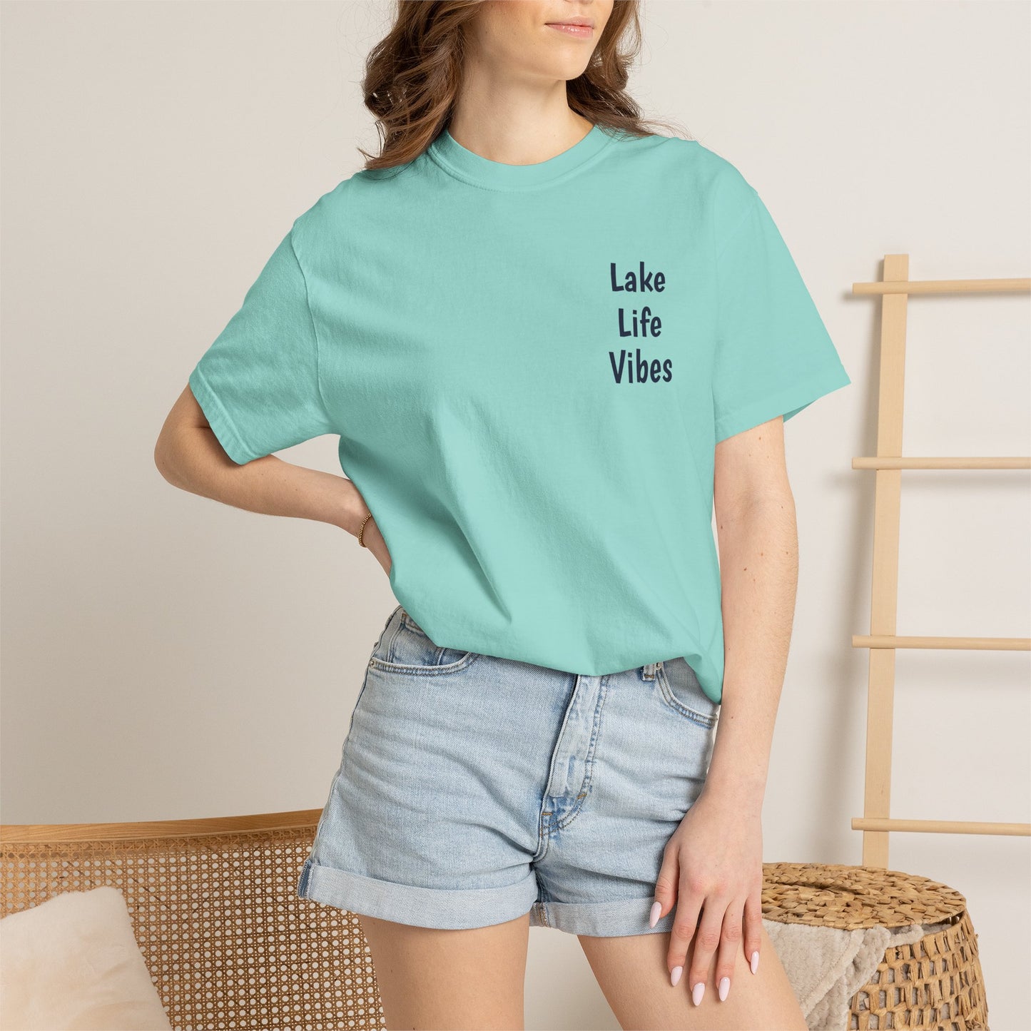 Lake Life Vibes T-Shirt — "Meet Me at the Lake" Graphic Tee