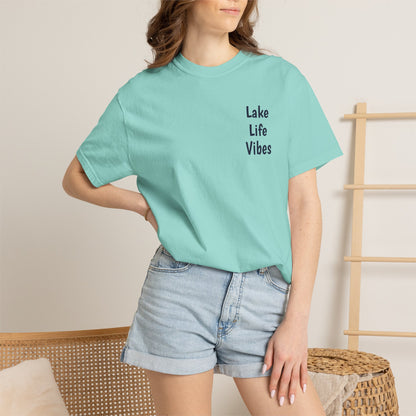 Lake Life Vibes T-Shirt — "Meet Me at the Lake" Graphic Tee