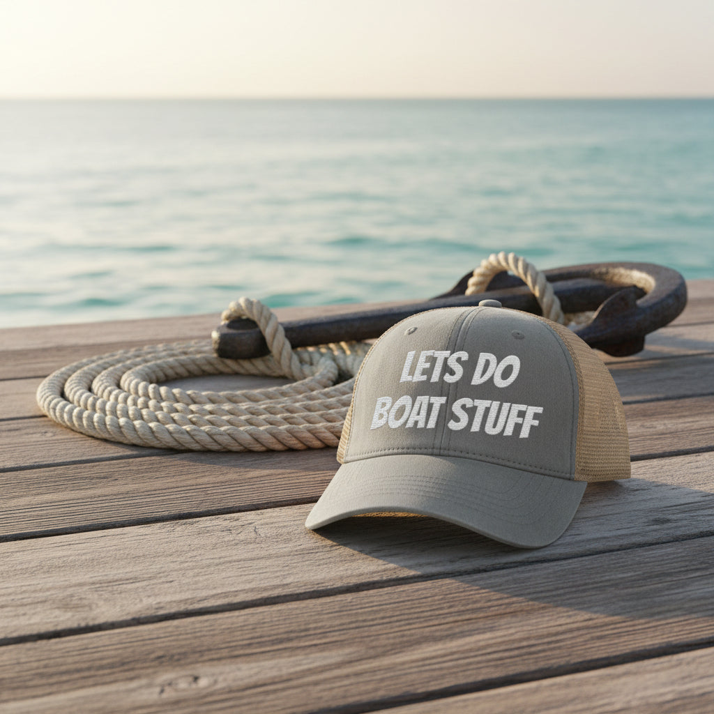 Let's Do Boat Stuff™ Vintage Trucker Hat