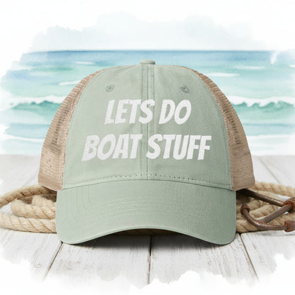 Let's Do Boat Stuff™ Vintage Trucker Hat