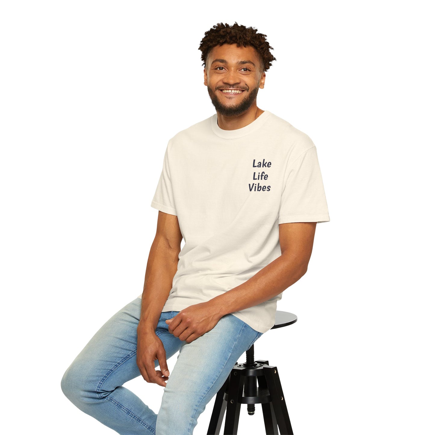 Lake Life Vibes T-Shirt — "Meet Me at the Lake" Graphic Tee