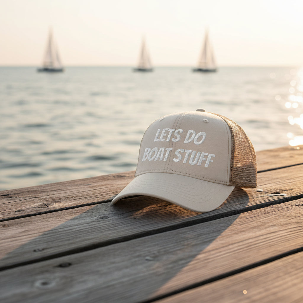 Let's Do Boat Stuff™ Vintage Trucker Hat