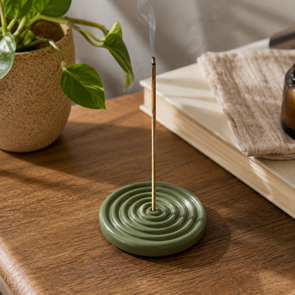 Spiral Zen Incense Holder