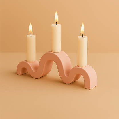 Swirl Candle Holder