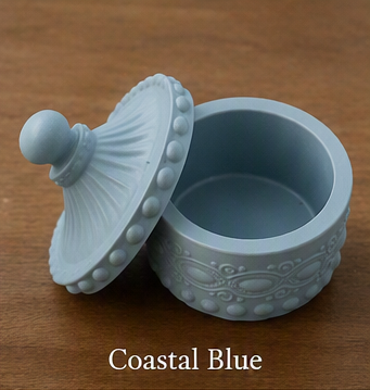 Vintage Lidded Trinket Dish