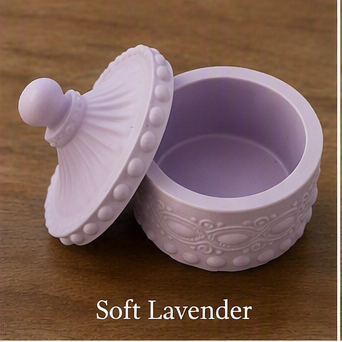 Vintage Lidded Trinket Dish