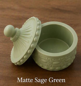 Vintage Lidded Trinket Dish